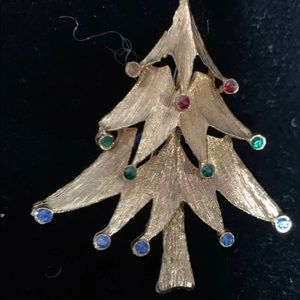 vintage Christmas Tree brooch 🎄🎄🎄🎄